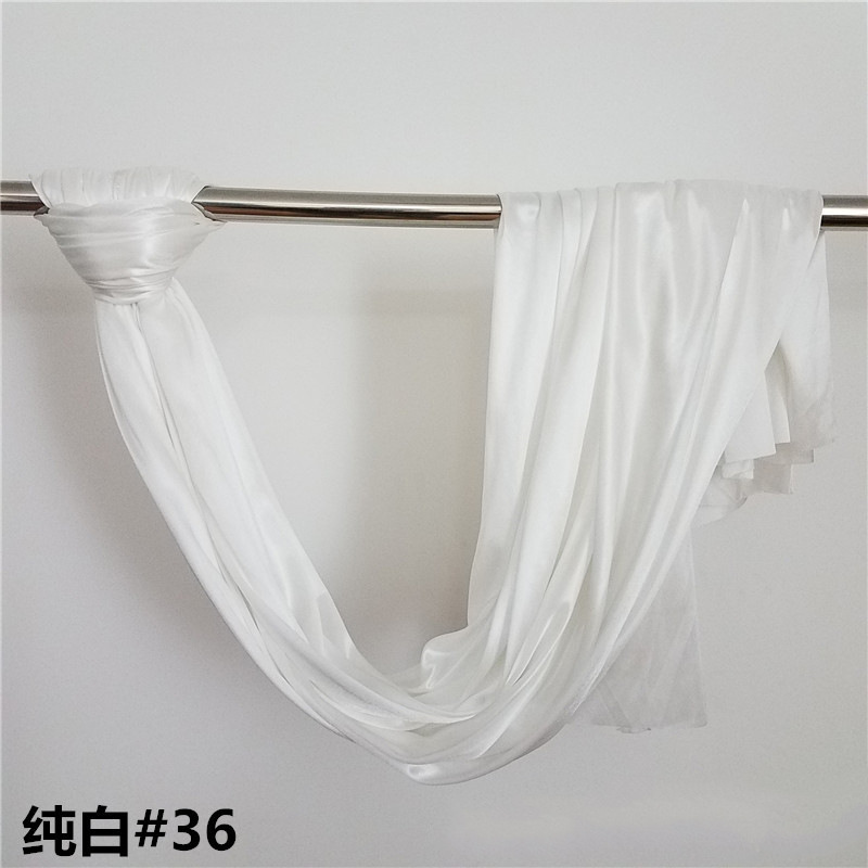 Tela de boda 68D perla tela de hielo espesa escalera de boda pasamanos decoración de fondo colgante al por mayor