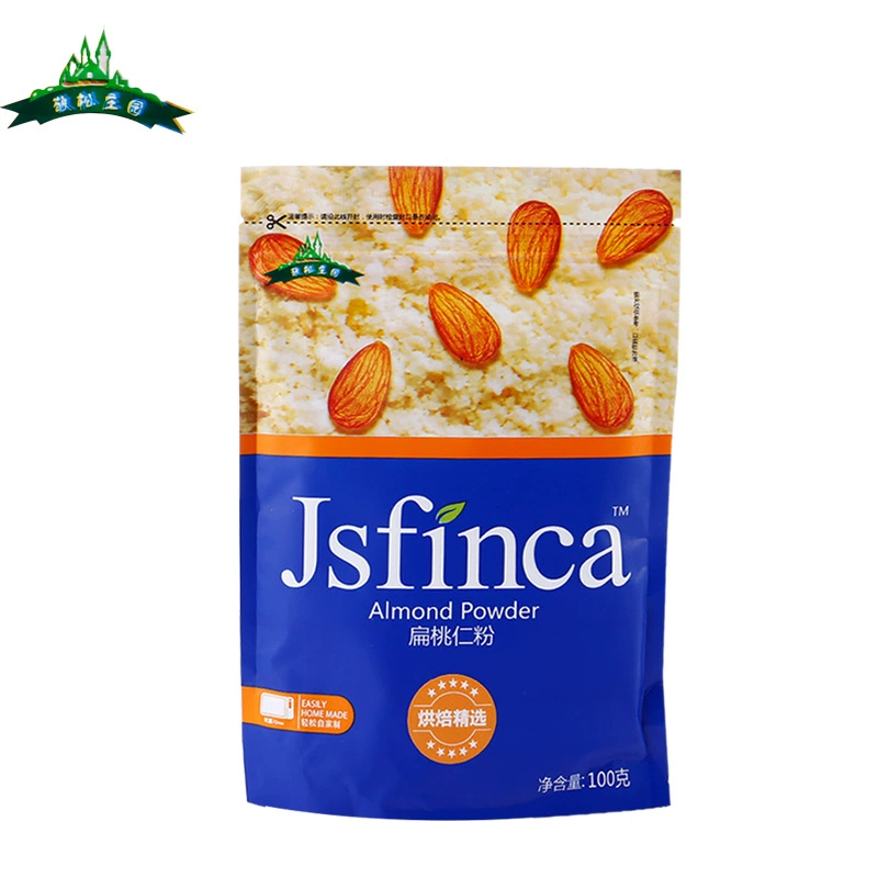 Jingsong Manor плоский порошок ядра персика 100 г Макаруны сырье для выпечки торта хлеба десертов материалы для изготовления
