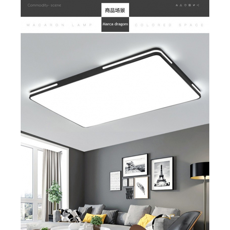 個別のランプシェードシェルカバー長方形ルームバルコニー廊下アクリル LED シーリングランプカバー防眩アクセサリー|undefined
