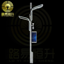 LED�ƹ�԰�ǻ�·����ʽ�Ƹ˳��г��׮��ʾ�����������������ˮ