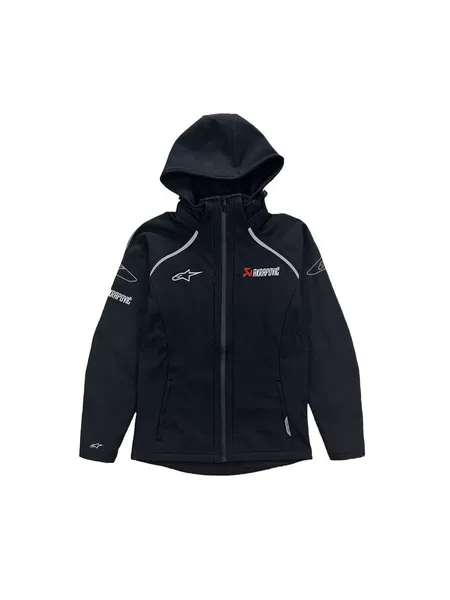 A Star Scorpio Collaboration Softshell Cycling Jacket, Autumn/Winter Windproof, Waterproof, and Warm, with Hood, Motorcycle Racing Jacket
