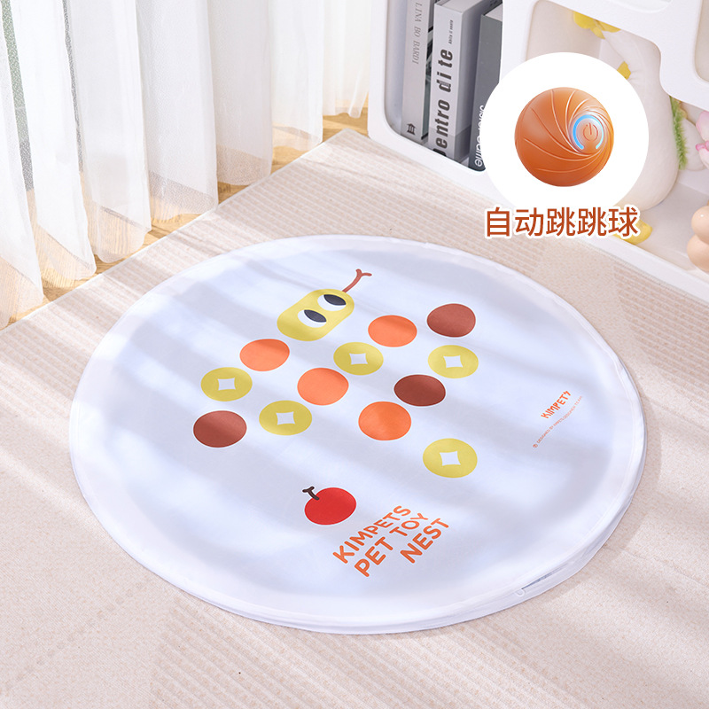 Nueva cubierta de caza de juguete para gatos, bola de gato divertida eléctrica, juguete automático para mascotas, artefacto para aliviar el aburrimiento, venta al por mayor transfronteriza