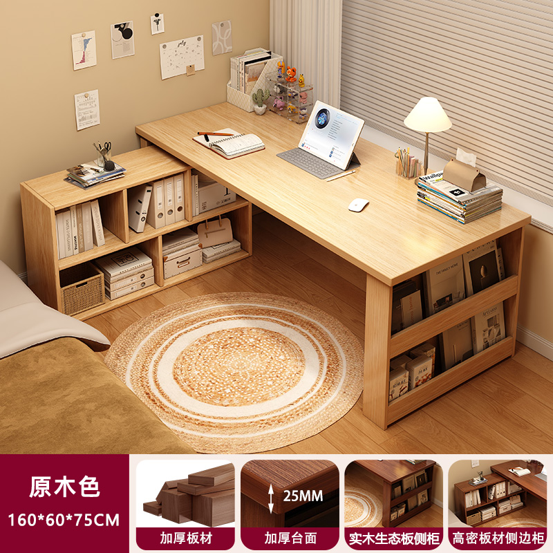 Escritorio de esquina escritorio de madera maciza escritorio de escritorio de escritorio de esquina escritorio de computadora dormitorio de niñas
