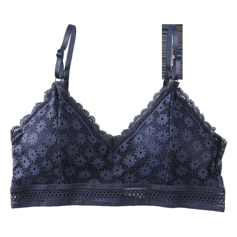 Top de encaje estilo francés, lencería, nuevo producto 2025, sexy, agradable para la piel, cómodo, transpirable, sujetador push-up para chicas jóvenes, venta al por mayor.