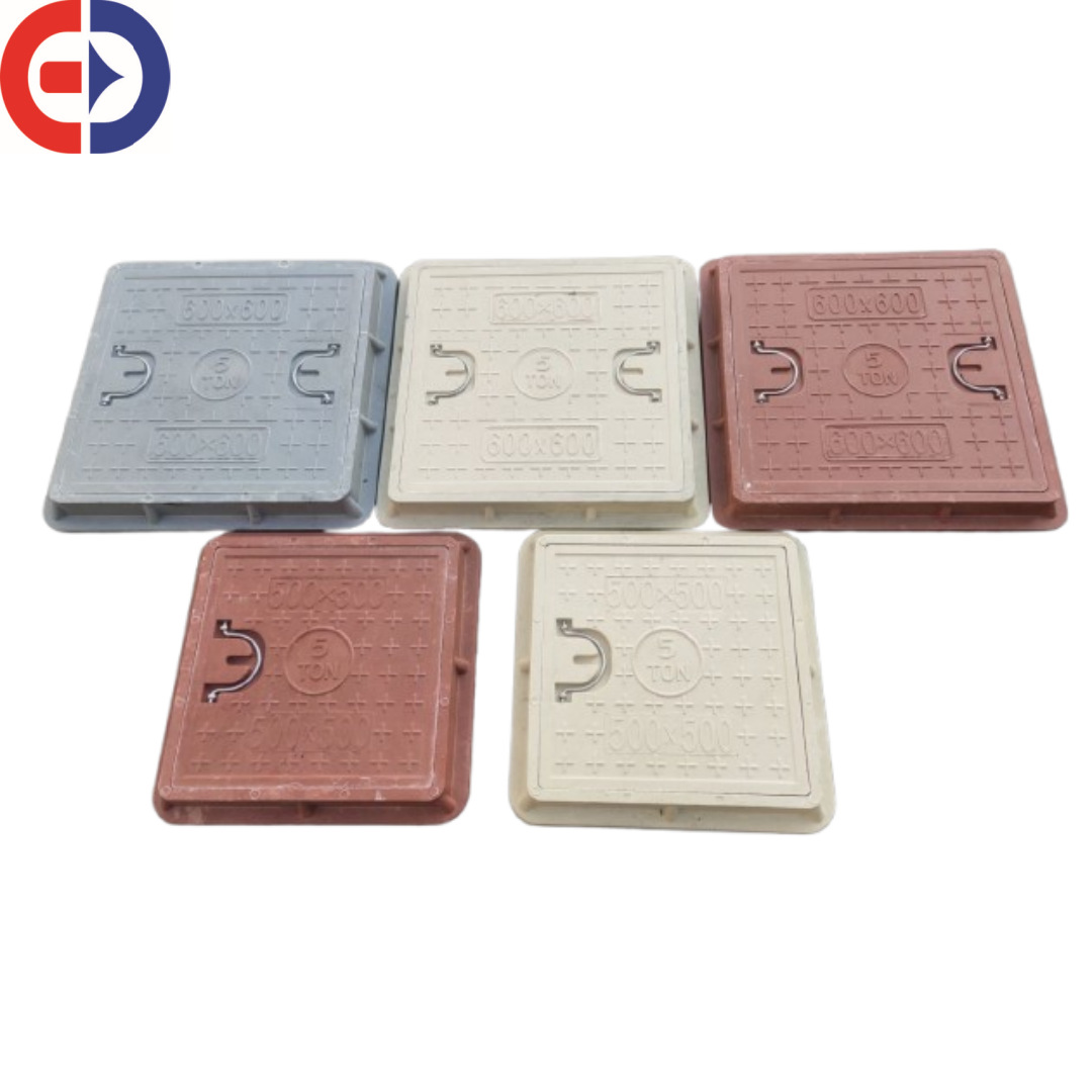 高强度玻璃钢复合井盖道路工程用承重井盖防滑防压耐腐蚀批发