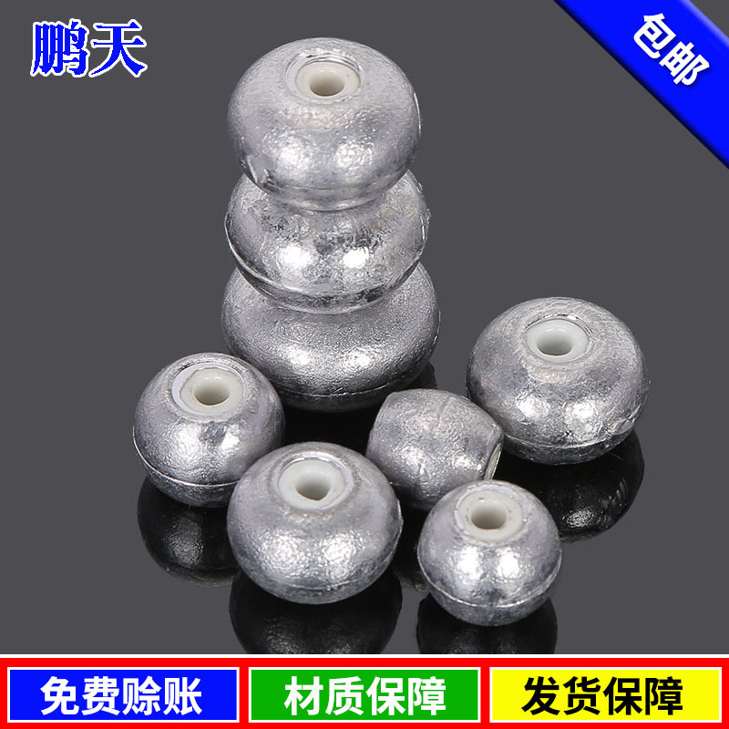 Wholesale ceramic heart lead pendant various shapes lead lead pendant lead block wholesale manufacturers fishing supplies accessories