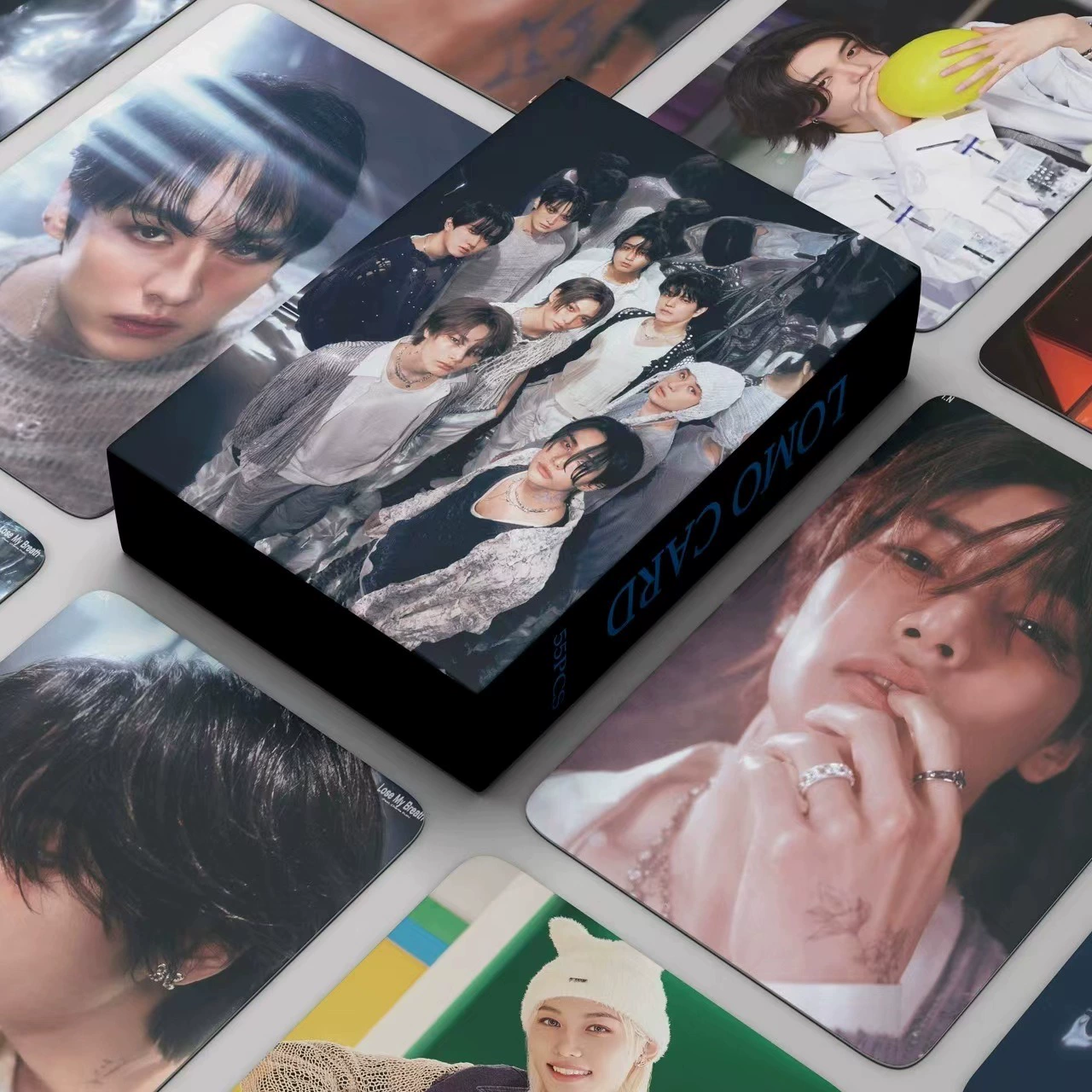 55 Stray Kids карта Хёнджин Паспорт постcard Lose My Breath Хуан Яньчень Ломо карта