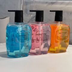 小紅書フレッシュシーソルトハンドソープ ピーチの香り ホテル詰め替え用液体フレグランス 洗浄ケア 手を傷つけない
