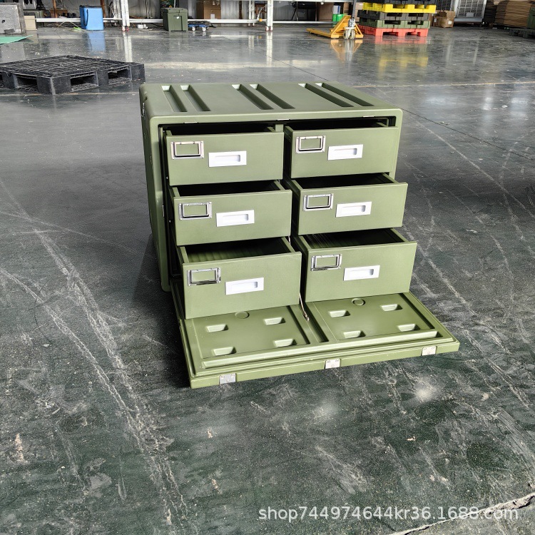 2025滚塑医疗箱 抽屉医疗箱6抽屉滚塑箱防护厂家806060滚塑箱厂家