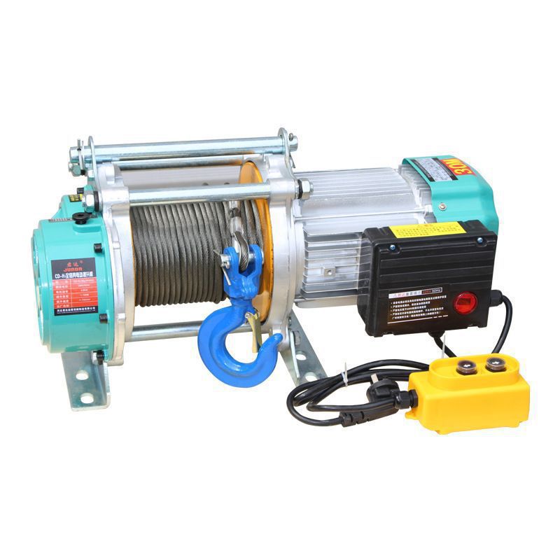多功能电动提升机380v卷扬机1吨电动葫芦220v家用小吊机1吨垒德株