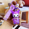 Cartoon keychain with bow, trend pendant