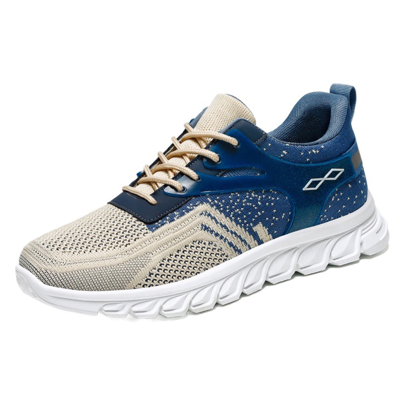 Zapatos de los hombres de la primavera nuevos zapatos ocasionales respirables inferiores suaves zapatos de moda del estudiante fabricantes de la boca baja de los deportes de los hombres zapatos