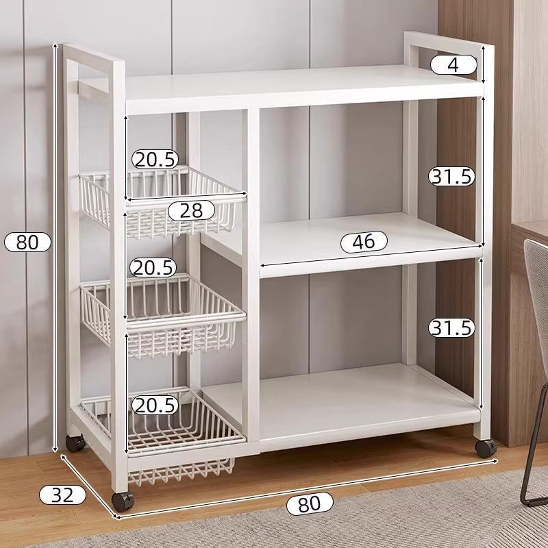 Estante multifuncional de cocina de piso a techo Estante de artículos diversos para el hogar de varios pisos contra la pared Estante de almacenamiento de verduras Estante de almacenamiento de bocadillos