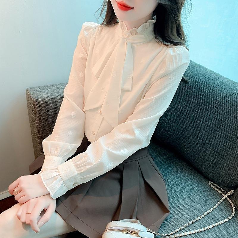 Autumn apricot shirt