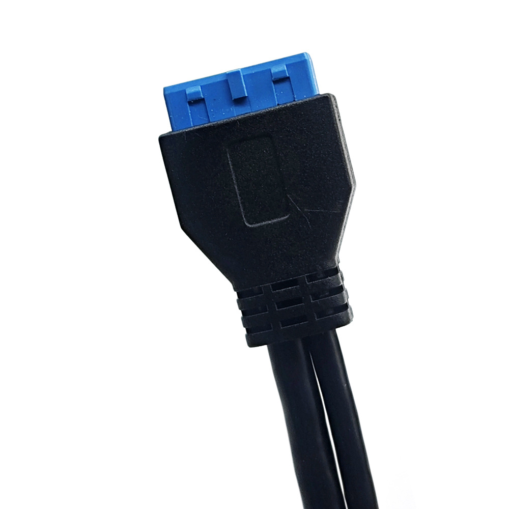 �¿�USB3.2����λ5�� GEN1 5Gǰ��HUB��չ5.25��������19PIN