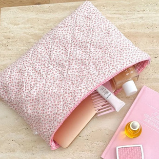 Cross-border new computer liner bag ins floral ipad protective case fresh sweet 13-inch tablet computer bag