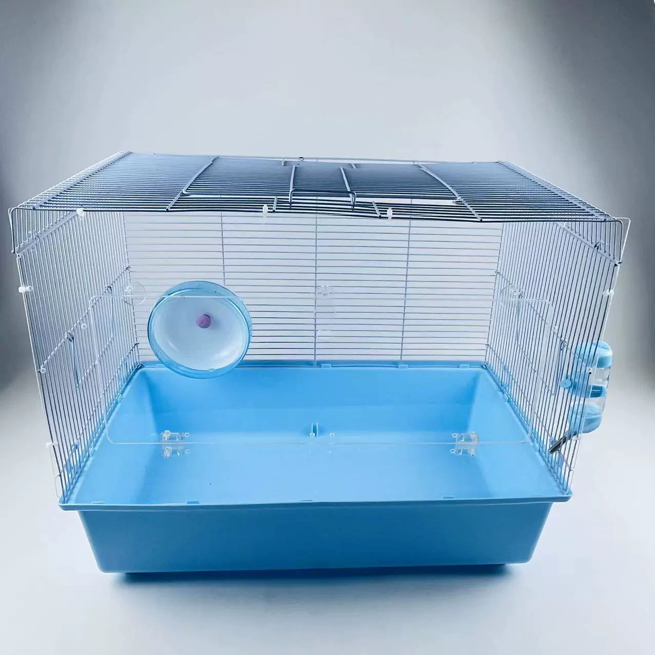 Хомяк 60 базовая клетка плюс прозрачный золотой медведь негабаритная вилла с двойным слоем цветочного палочки