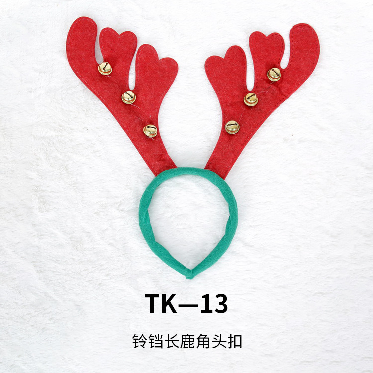 Diademas Navideñas Sencillas, Diademas con Astas de Reno, Accesorios para Fiestas, Regalos para Niños, Suministros, Diademas al por Mayor image 41