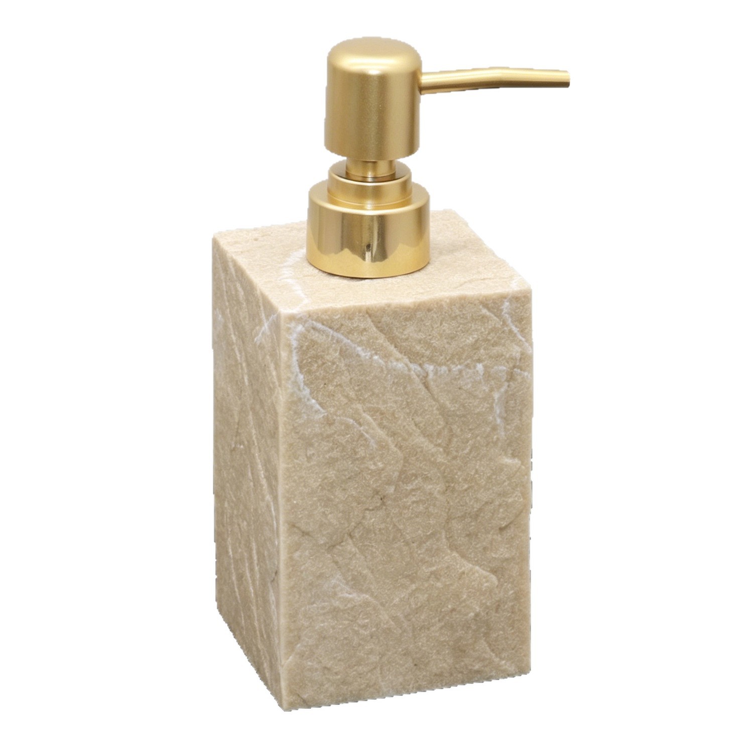 Botella de lavado de mano ligera de imitación de corteza, champú de baño, botella vacía, jabón manual, bomba de oro y plata.