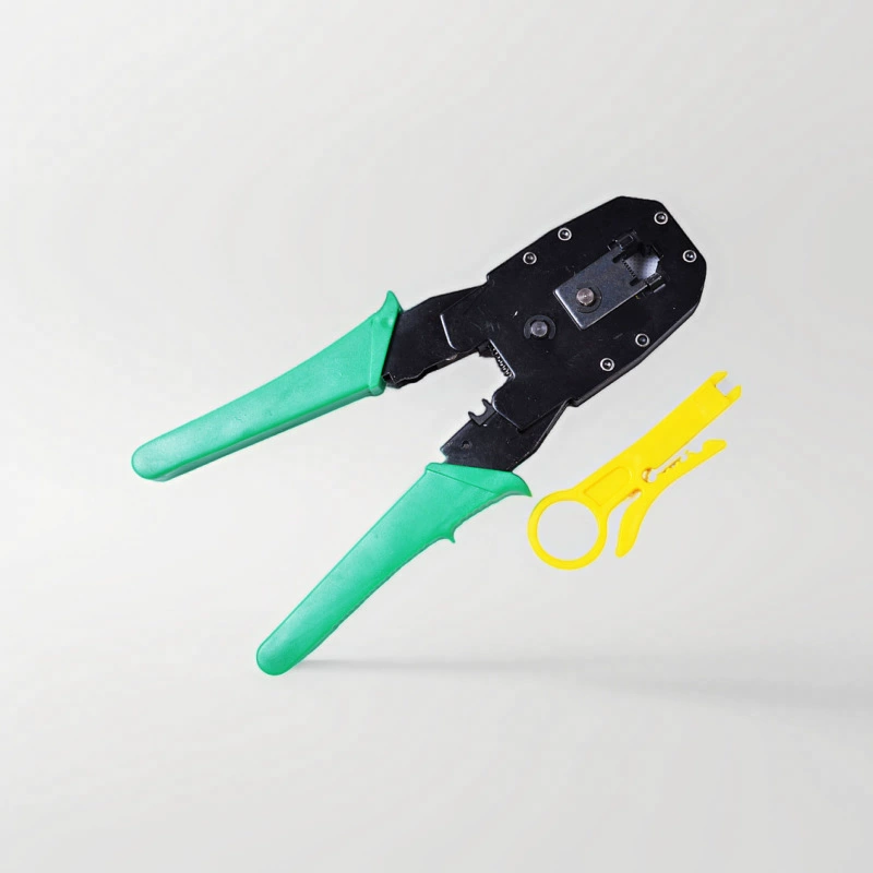 Три multifunction сетевые плоскогубцы 3 в использовании сетевое зажимное устройство кристаллическая головка для RJ45 сетевые плоскогубцы