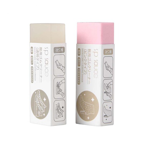 Japanese SP SAUCE white shoe shoe polishing artifact suede eraser canvas suede suede raw rubber shoe polishing tool