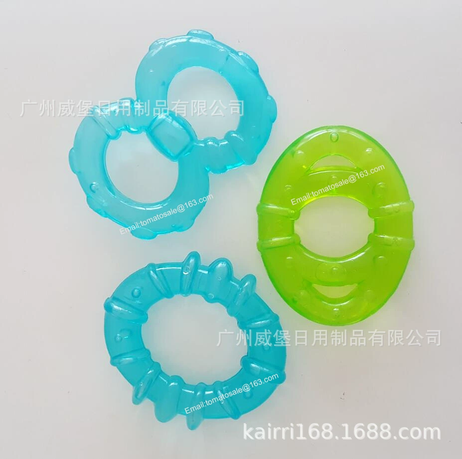 Children's teether, game duvet, silicone toy with accessories