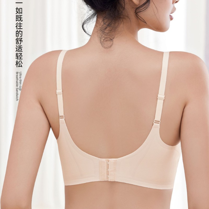 Venta directa de fábrica comercio electrónico transfronterizo Sudeste de Asia Vietnam Tailandia damas sin costuras sujetador de recogida lateral cómodo