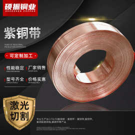 厂家供应  0.2-3.5mm无氧 紫铜带 纯导电耐高温照相铜板黄铜铜材