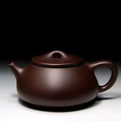 Подлинная чайник из исинской глины Йсинг (Yixing Zisha) подарок чайный домик чай горячий, рука в руке рука в руке рука в руке рука в руке рука в руке рука в руке рука в руке плюс прозрачная фиолетовая грязь маленькая каменная совок