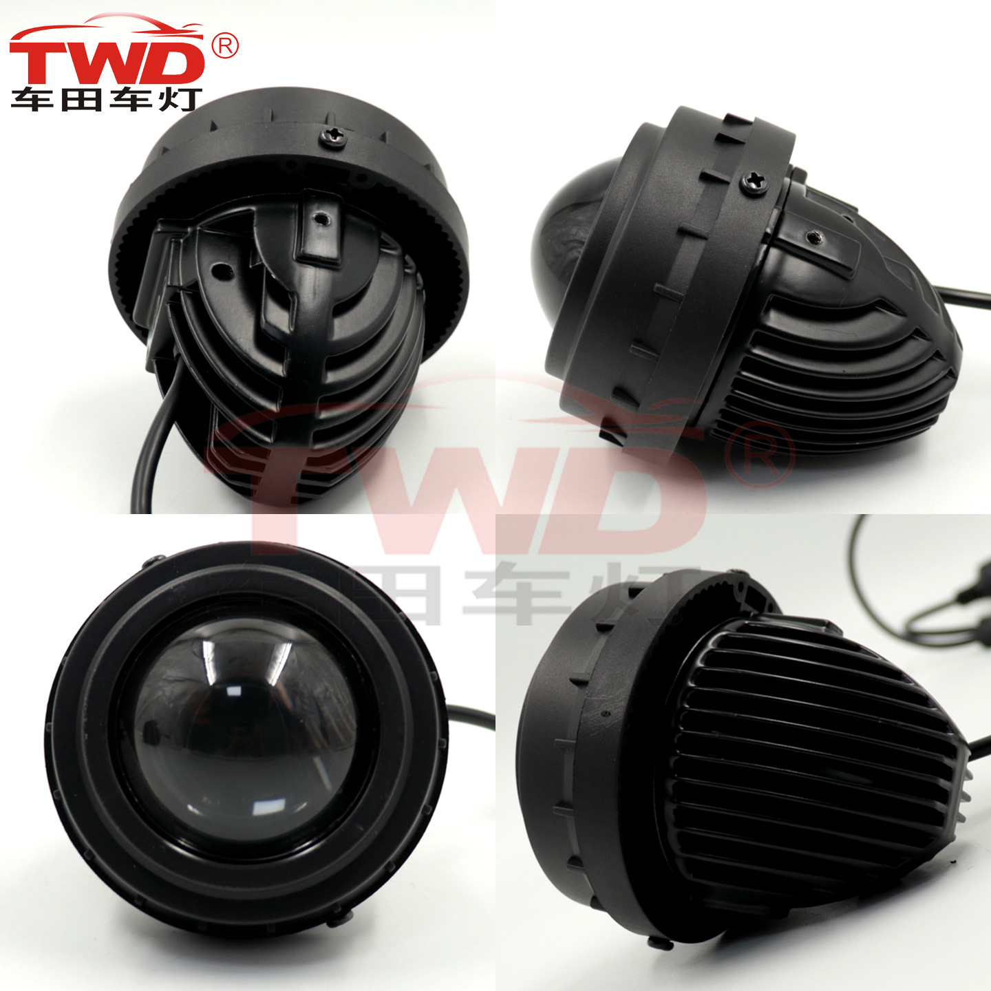 Twd Is Suitable for Volkswagen Jetta 2005-2013 Fog Light Bi-Xenon Lens Special Car-Specific Fog Light Bracket 2.0inch