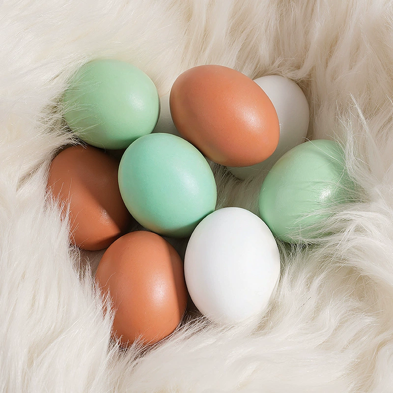 Деревянные имитационные продукты, яйца, утиные яйца, группа детей