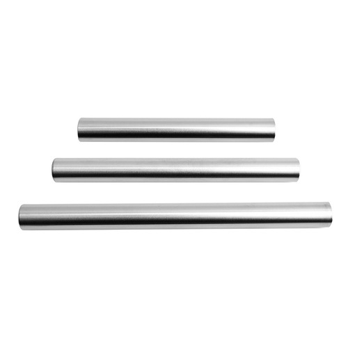 Baking Tools Kitchen Dumpling Stick, Dumpling Crust Pizza Pressing Stick, Non-stick Flour Stick, Stainless Steel Rolling Pin