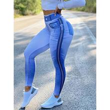 X 35476 High Waist Hip-lifting Yoga Pants ���������٤��