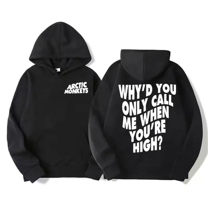 Arctic Monkeys Hip-Hop Singer New Sweatshirt with Graphic Print for Fans, Long-Sleeve Unisex Clothing Arctic Monkeys Hip-Hop Singer New Sweatshirt with Graphic Print for Fans, Long-Sleeve Unisex Clothing