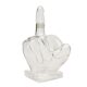 Creative middle finger shape sealed glass wine bottle fist decanter special-shaped wine bottle wine container whiskey finger bottle