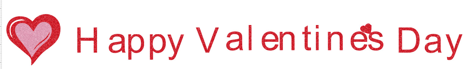 Feliz Día de San Valentín banner rojo rosa brillante en forma de corazón de guirnalda decoración del Festival de la bandera del Día de San Valentín