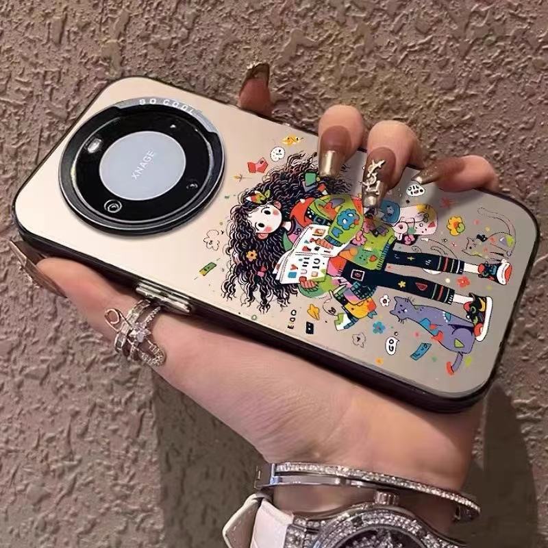 Funda para teléfono móvil de chica de moda para funda para teléfono móvil Huawei mate60pro P70 nuevo Honor 100nova1 2/11