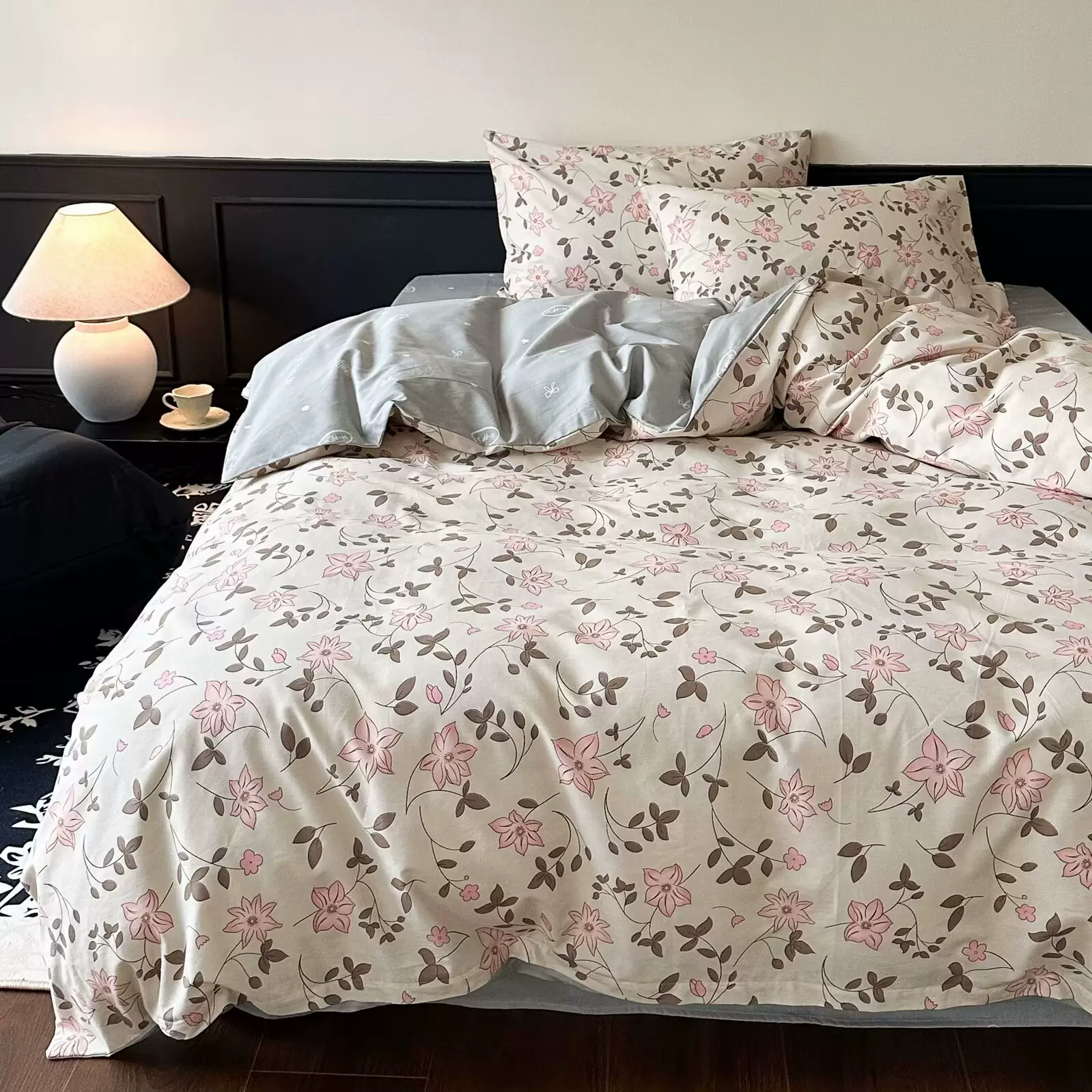 2.35米宽幅高密纯棉布料斜纹加厚全棉被套床单布床品面料床裙床笠