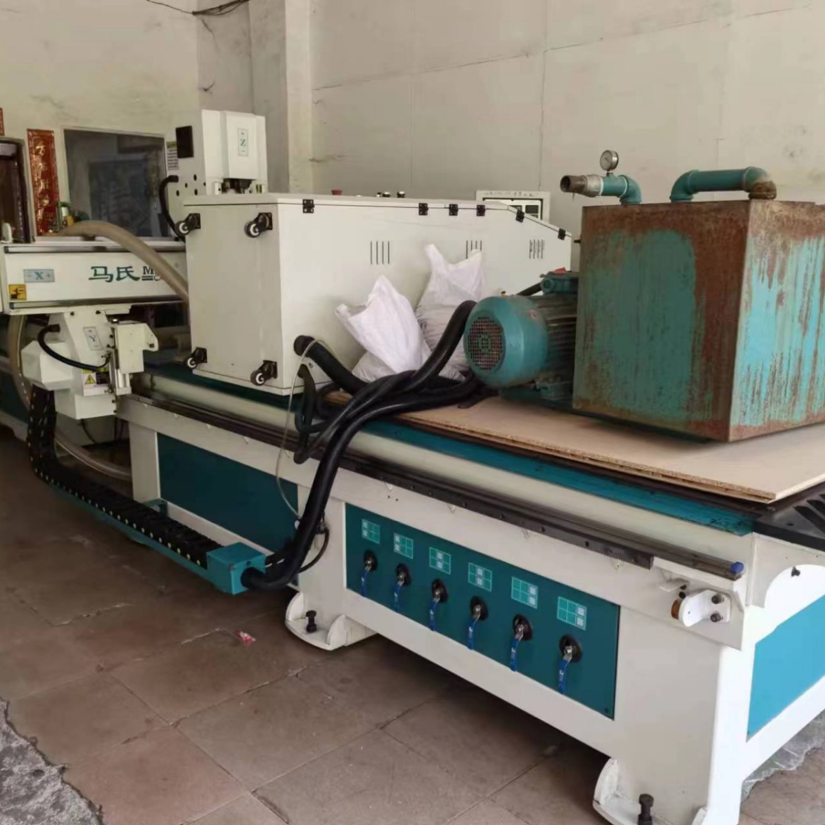厂家出售木工机械设备马氏数控开料机大量回收各类二手木工机械