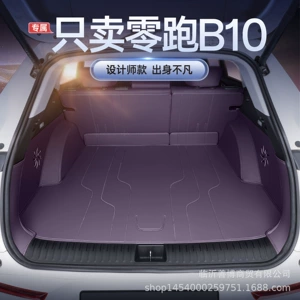Suitable for Zero Run B10 Trunk Mat, Fully Enclosed Zero Run B10 Special Car Modification Decorative Accessories Supplies Trunk Mat