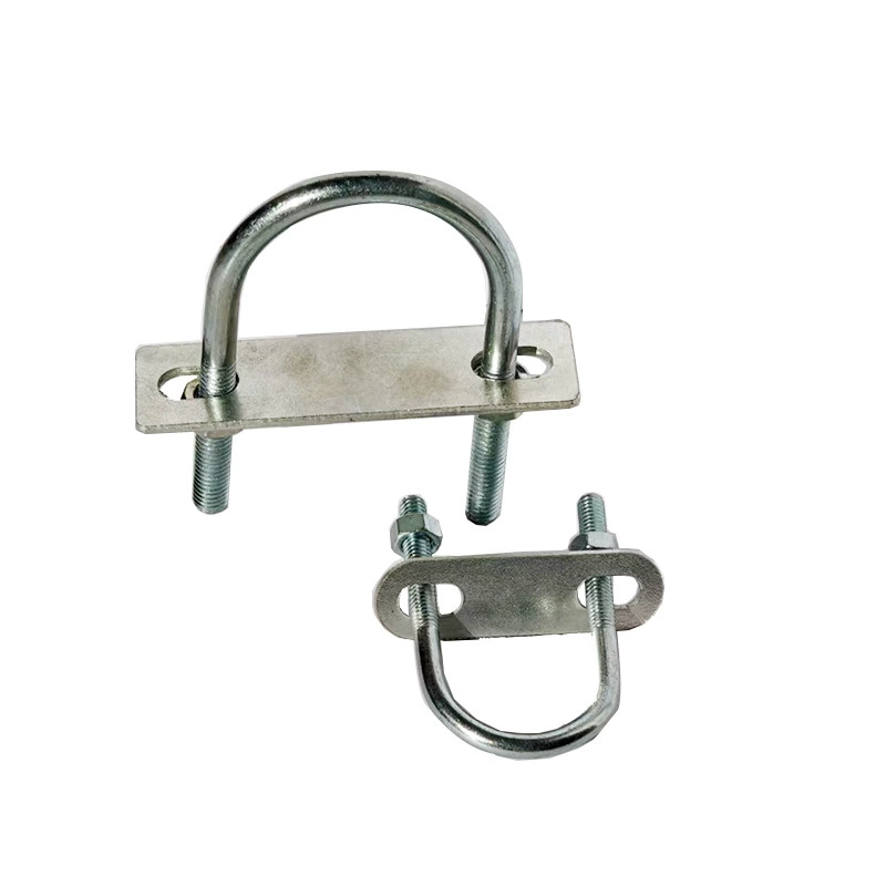 Оптовая продажа от производителя U-образные болты оцинкованные U-образные болты газовая труба хомут U-образная проволока U-образный винт труба для верховой езды U-образный код