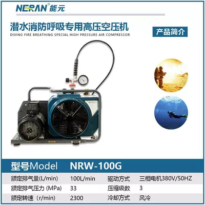NERAN Energy Yuan High Pressure Hava kompressorları - nrw-100g-deposit