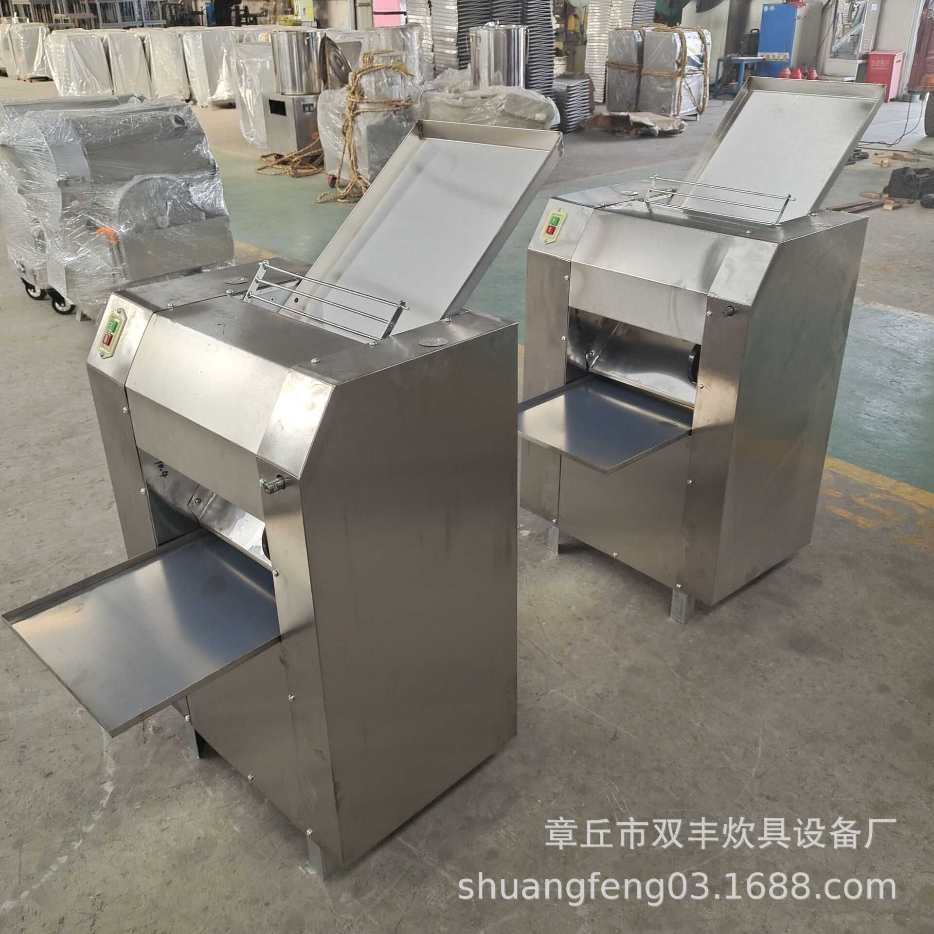 供应馒头配套设备350压面机 新型自动压皮机商用压皮机厂家