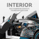 Car to 1:24 Ben Chi AMG ONE Super Running Sound and Light Boy Back Car Toy Simulation Alloy Car Model Ornaments