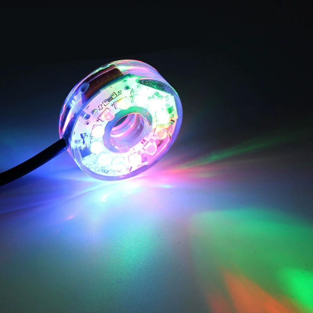Подводной LED подсветка, питание USB, многоцветная водонепроницаемая подсветка для аквариумов и прудов
