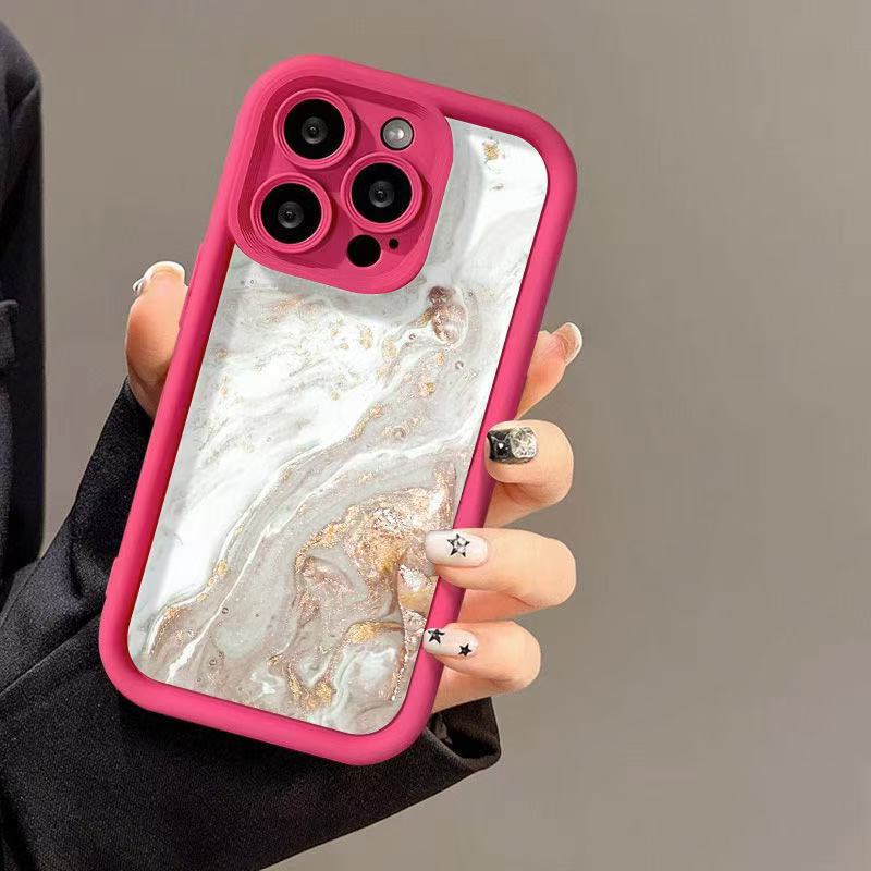 Funda para teléfono móvil iphone16pro para personalidad europea y americana Apple 15 anti-caída 14/11/13promax nuevo 12x