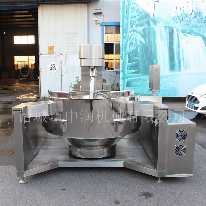 行星式炒焦糖色的机器设备 高粘度糖料炒锅 全自动炒糖机