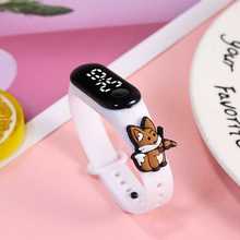 卡通萌趣公仔表LED学生节日礼品创意夜光夜光防水电子手表