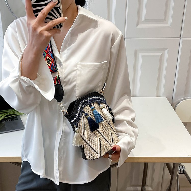 2023夏季新款PU均码小方包拉链撞色单肩包_detail_