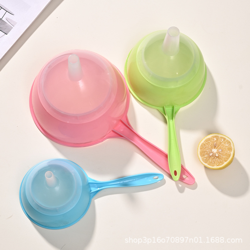 Embudo de Filtro para Cocina de Plástico Multifunción